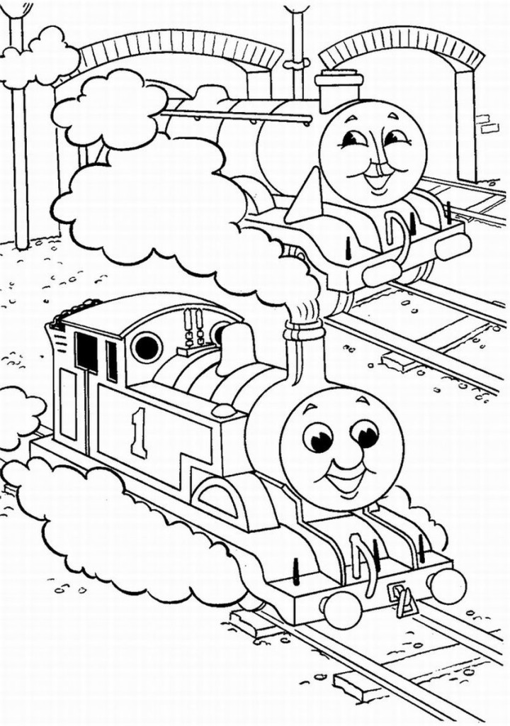 720x1024 Thomas The Train Drawing 300091