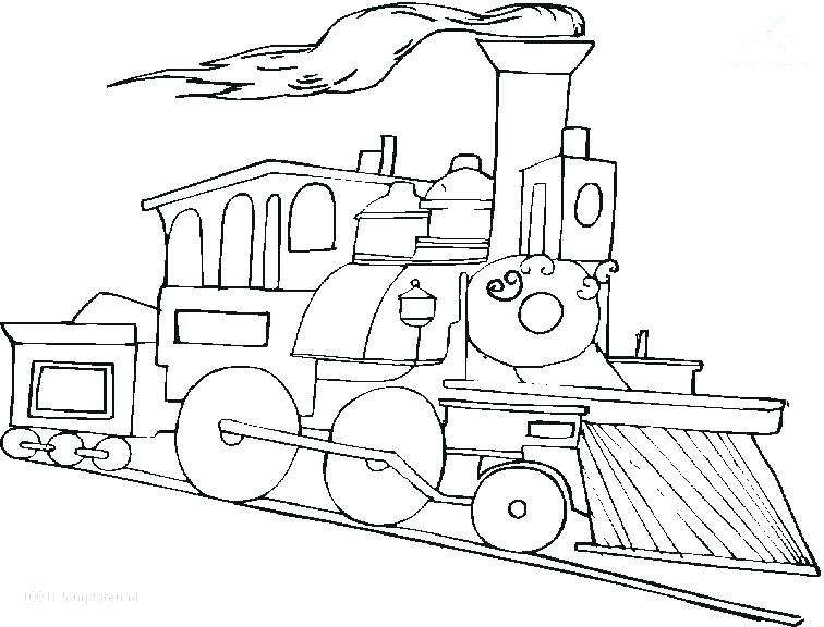 756x576 Diesel Train Coloring Pages