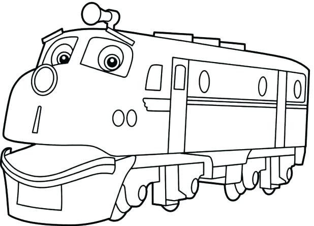 618x444 Free Train Engine Coloring Sheets