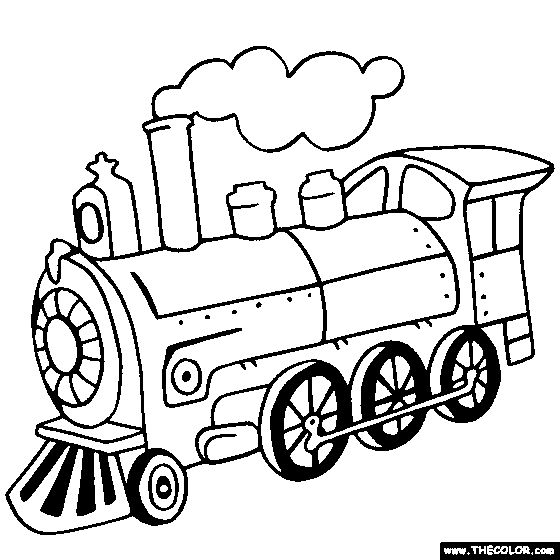 560x560 Drawn Train Means Transport