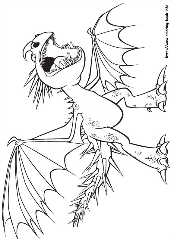 567x794 How To Train Your Dragon Coloring Pages Snazzy Page Draw