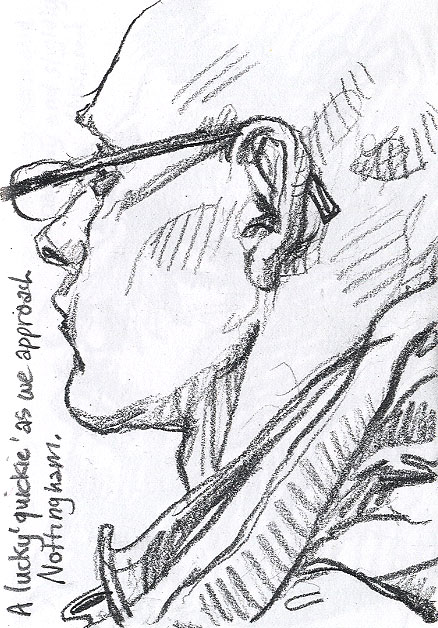 438x628 An Illustrator's Life For Me! Drawing People On The Train Near