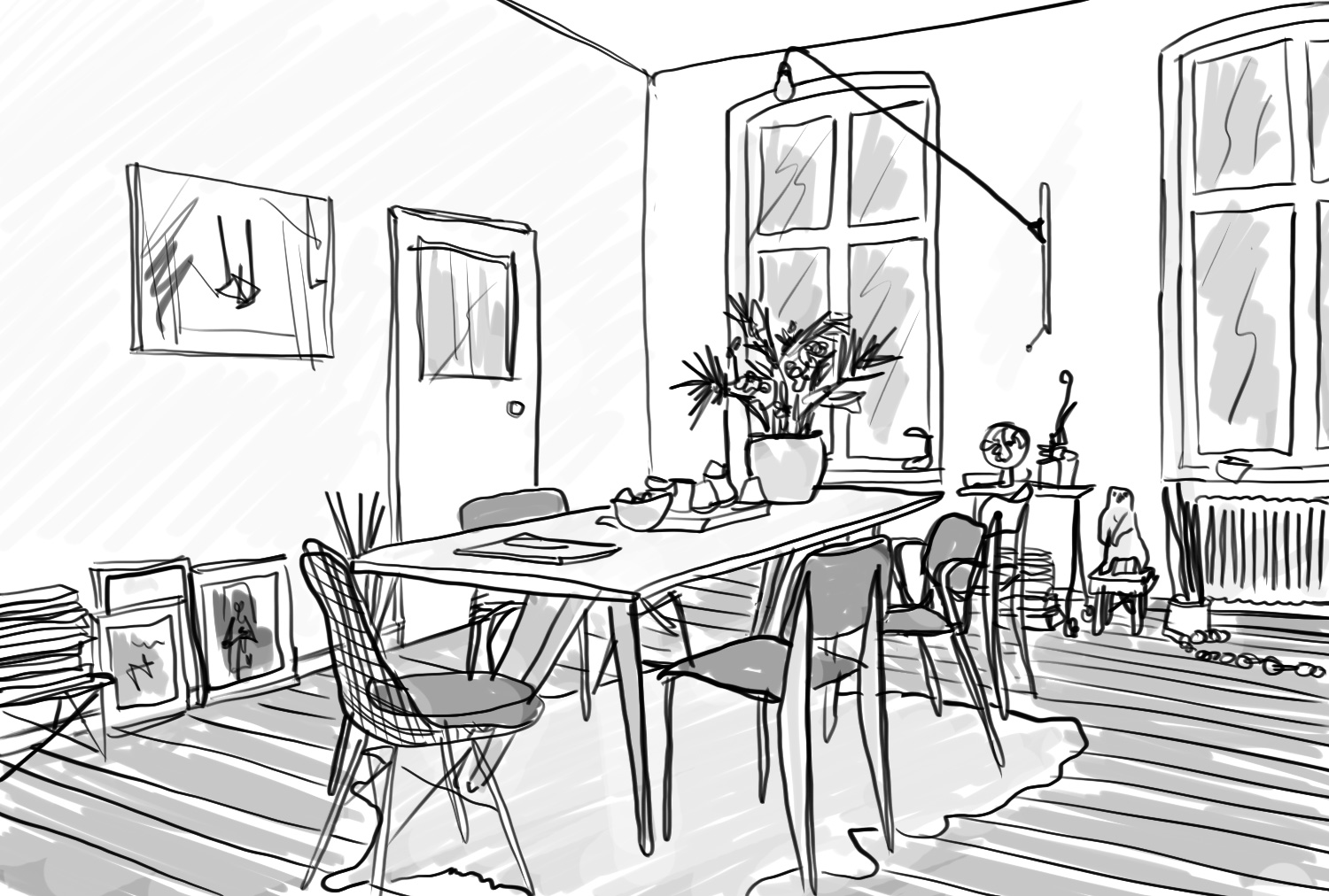 1500x1012 The (Very) Long Journey Pencilling And Painting From The Start