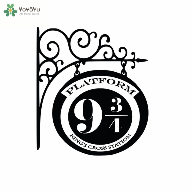 640x640 Classic Pattern Wall Decal Quotes Platform 9 34 Train Station
