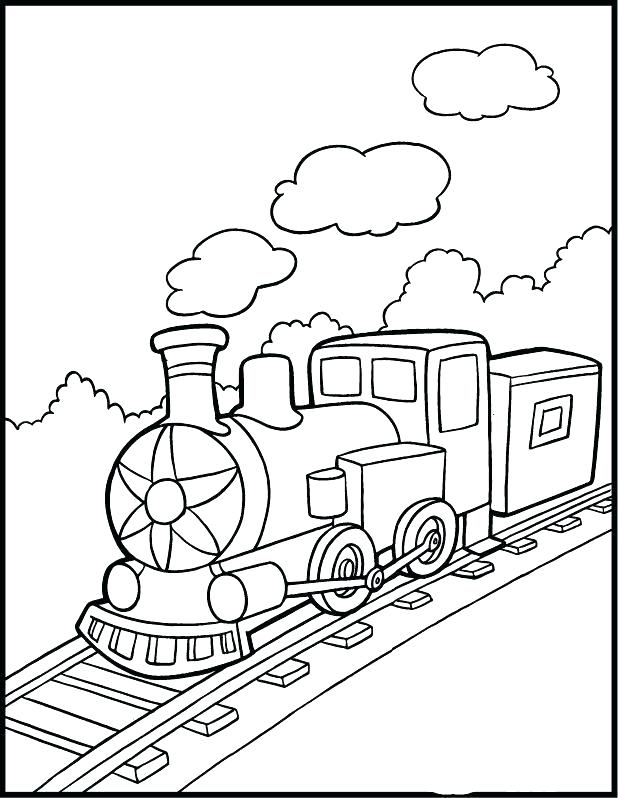 618x798 Train Coloring Sheet And The Train Coloring Pages For Fun Drawing
