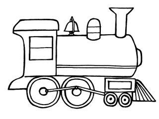 320x240 Coloring Page Of Train Transportation Coloring Pages Free Coloring