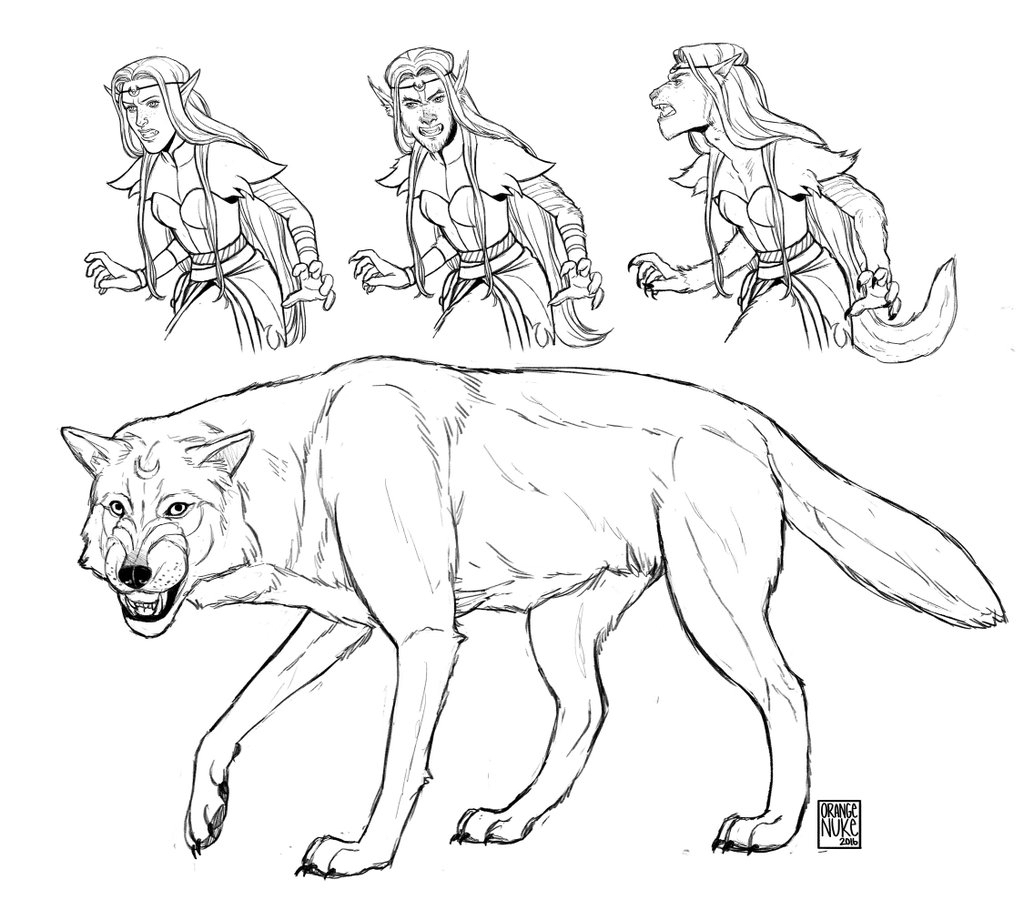 1024x910 Elora's Dire Wolf Transformation High Rollers Dire