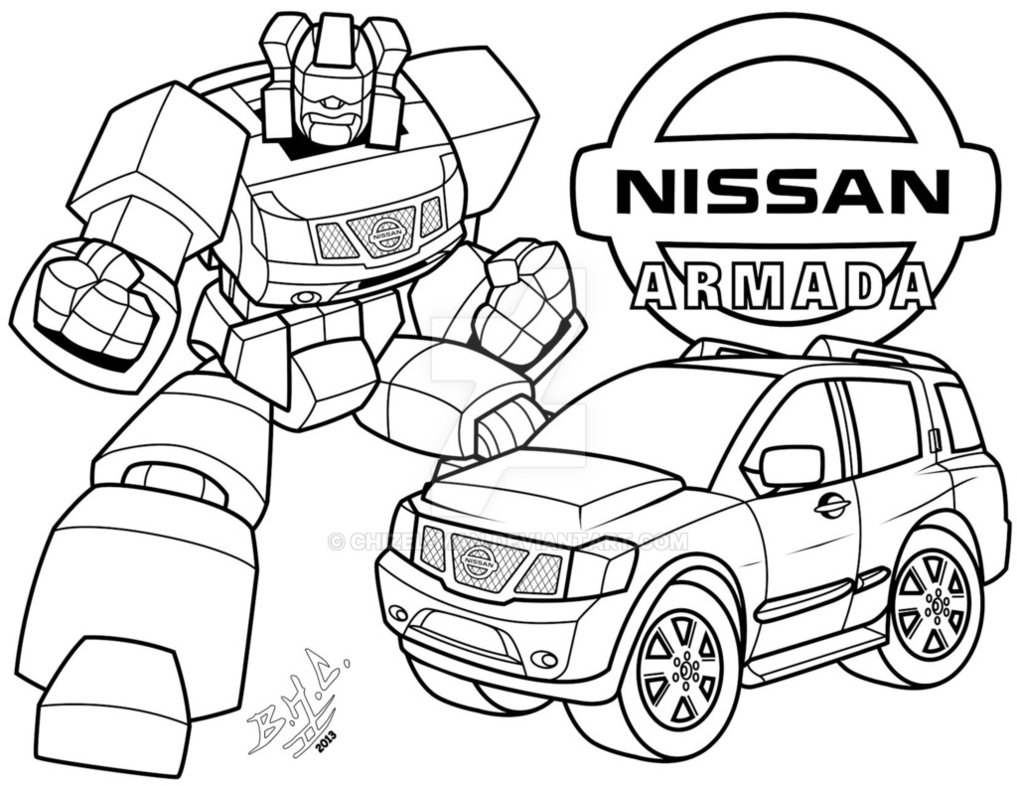 1017x786 Nissan Armada Transformer By Chizel Man