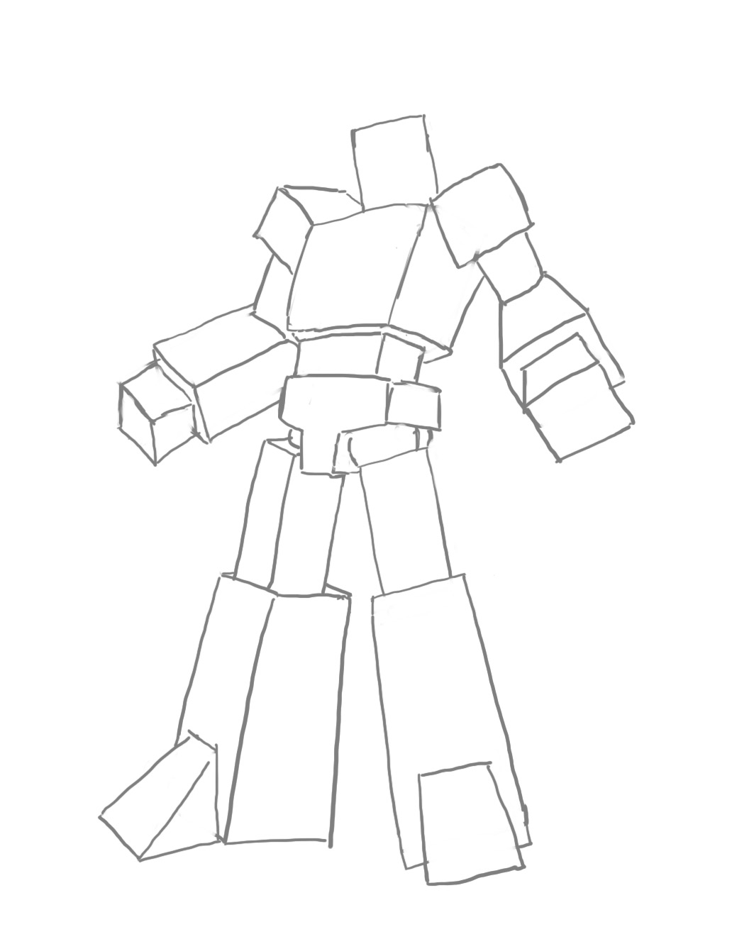 1063x1331 Transformer Sketch Pose By Danixhap