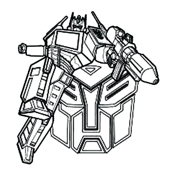 600x592 Cool Optimus Prime Coloring Pages Free Download Amusing Page