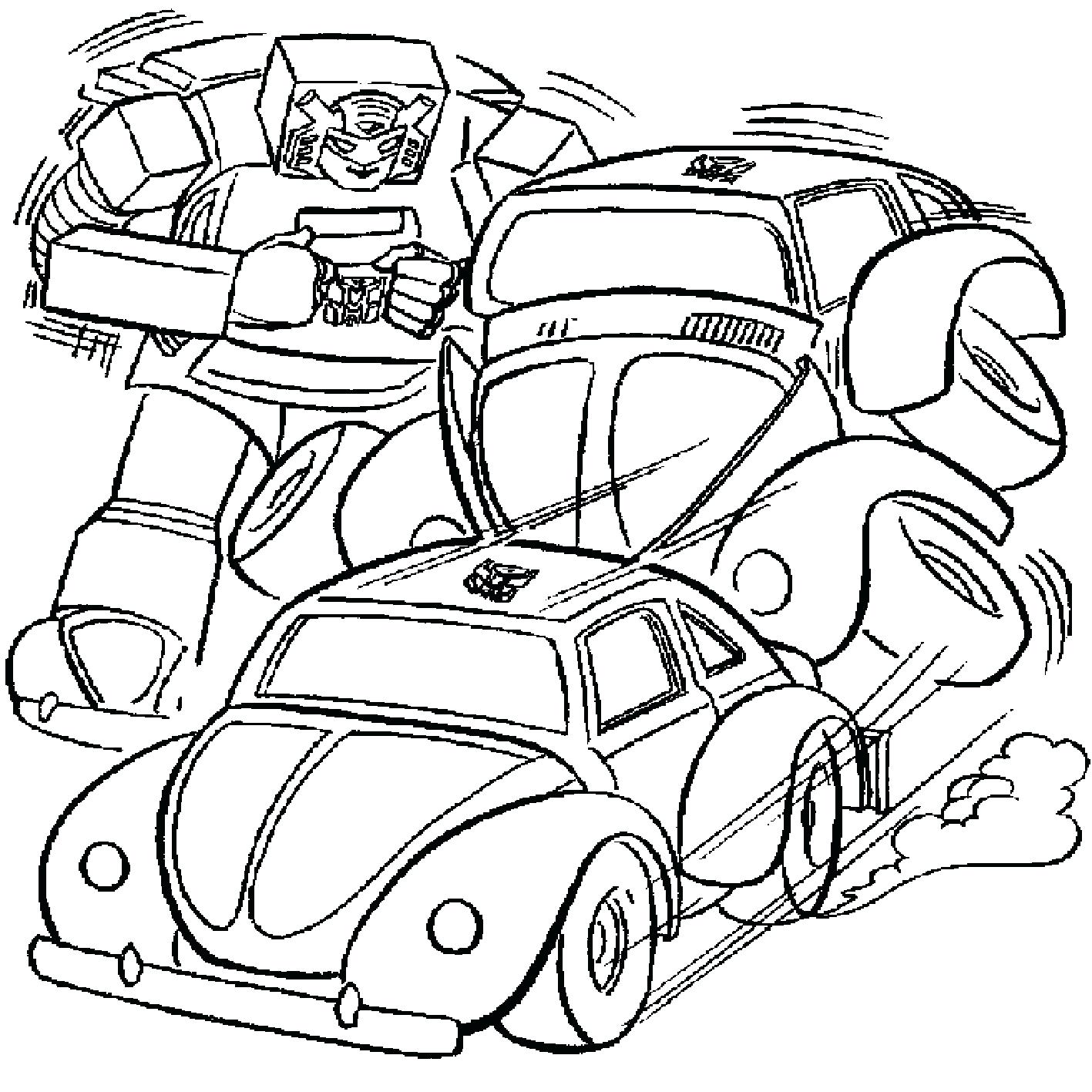 1417x1417 Coloring Transformer Coloring Page Transformers Breaking Cars