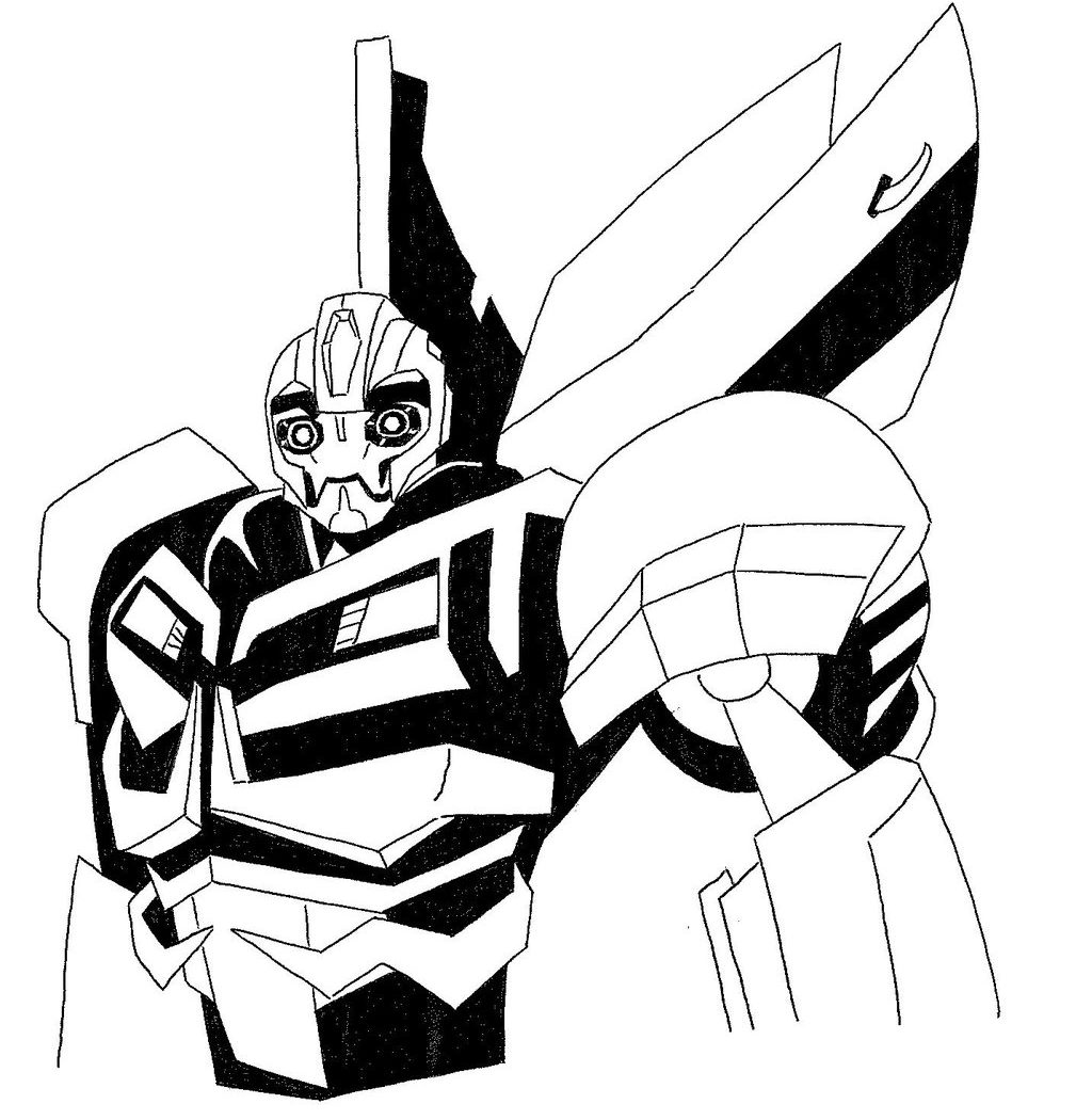 1024x1050 Beautiful Bumblebee Transformer Coloring Page About Transformers