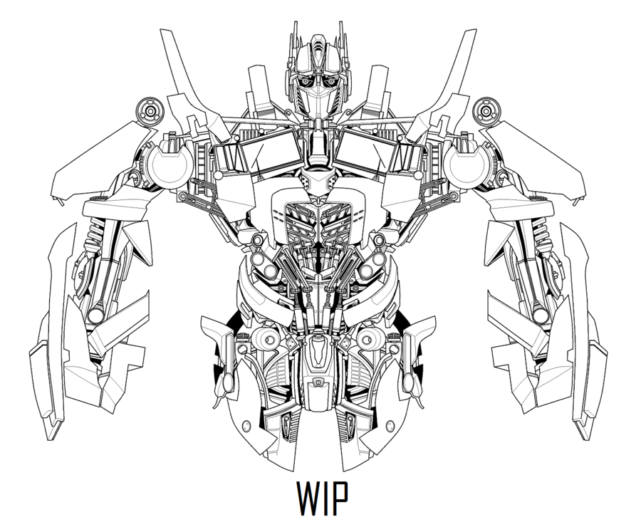 Transformers Optimus Prime Drawing At GetDrawings | Free Download