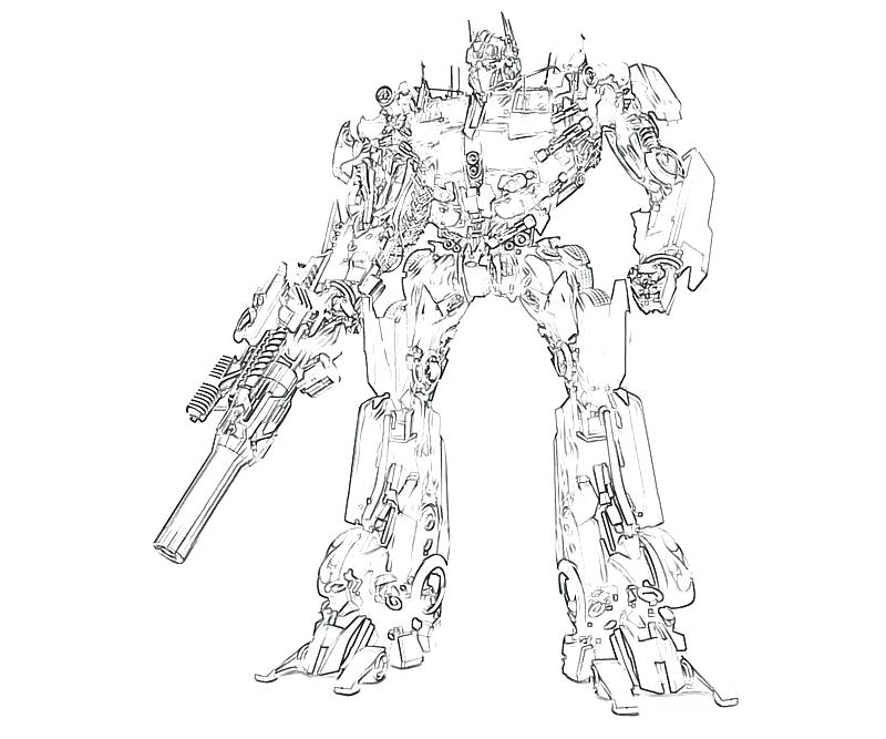 800x667 Transformers Optimus Prime Coloring Pages Botcompass.co