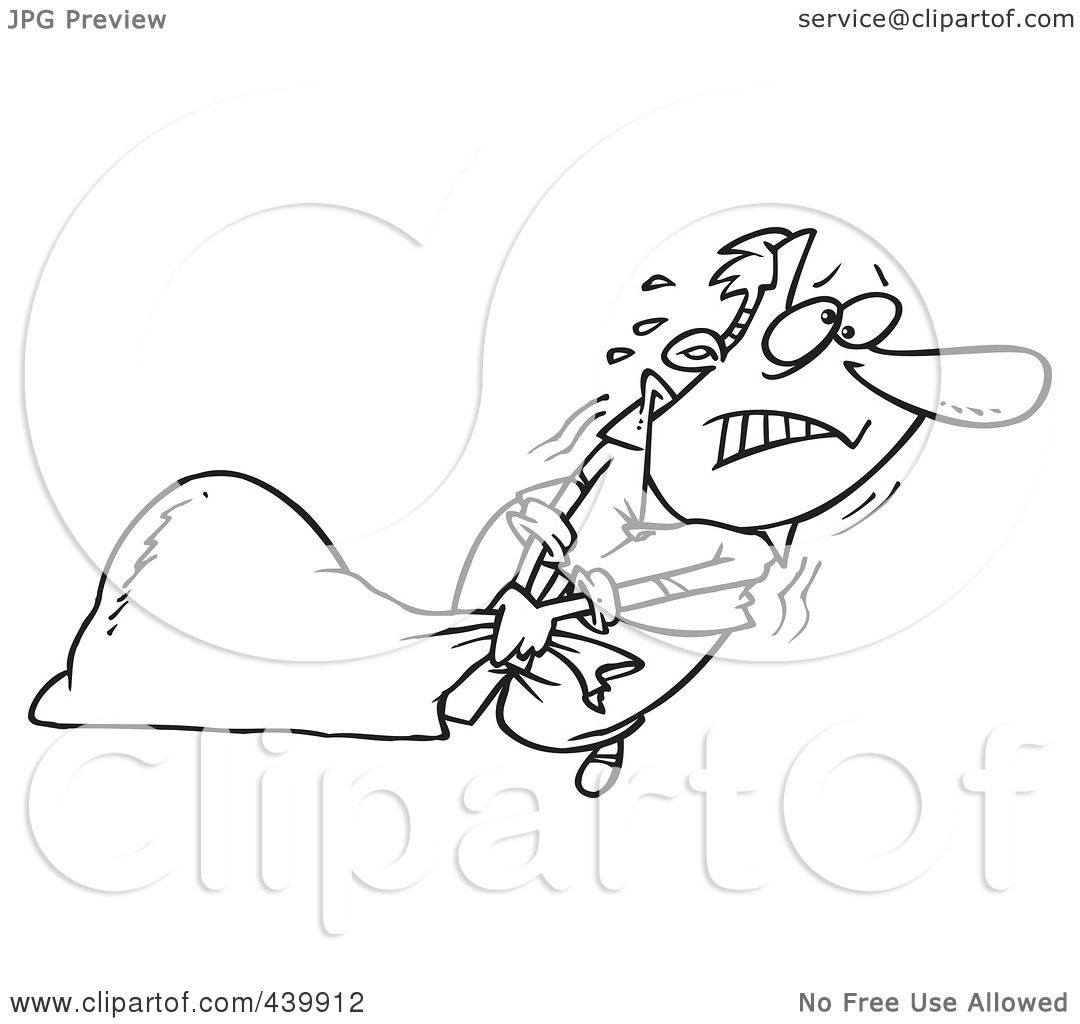 1080x1024 Royalty Free (Rf) Clip Art Illustration Of A Cartoon Black