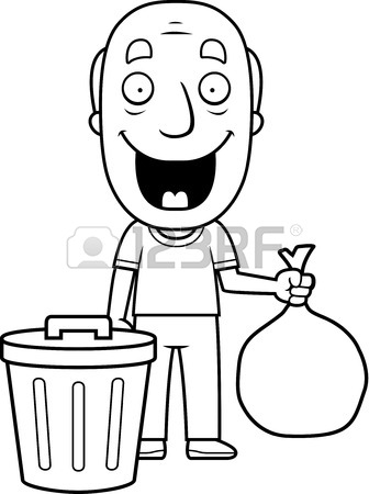 336x450 Taking Out The Trash Stock Photos. Royalty Free Business Images