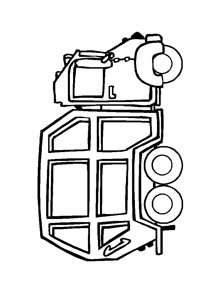 768x1025 Garbage Truck Coloring Page (Printable), Mike Loved Coloring