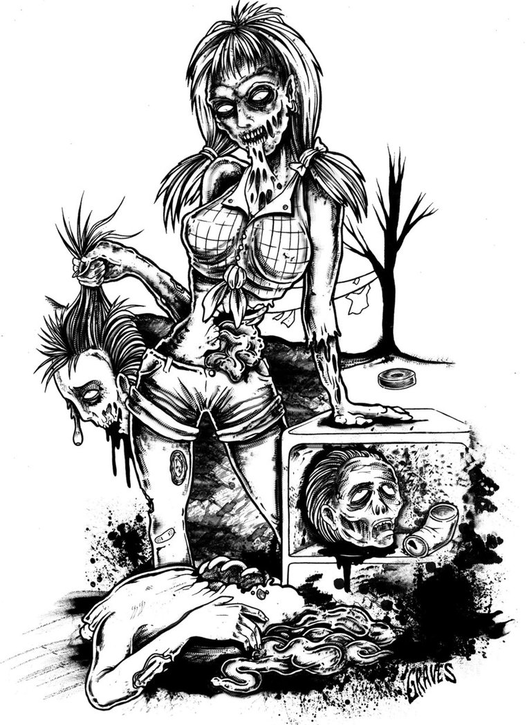 762x1048 Hillbilly Undead Trash By Allangraves