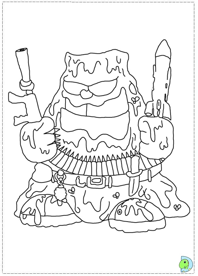 691x960 The Trash Pack Coloring Page