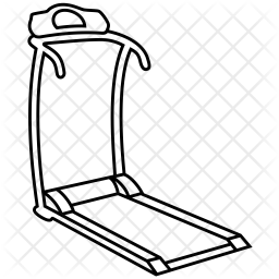256x256 Treadmill Icon