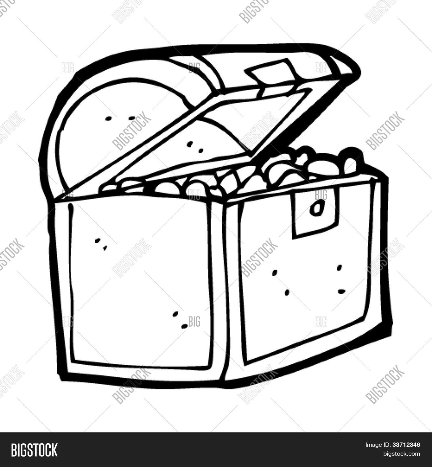 1500x1620 Cartoon Pirate Treasure Chest Vector Amp Photo Bigstock