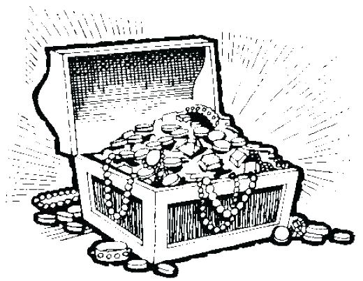 520x403 Treasure Chest Coloring Page National Treasure Coloring Pages 2