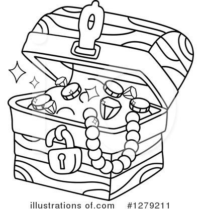 400x420 Treasure Chest Clipart