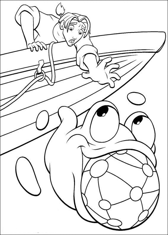 567x794 Coloring Page Disney Coloring Page Treasure Planet