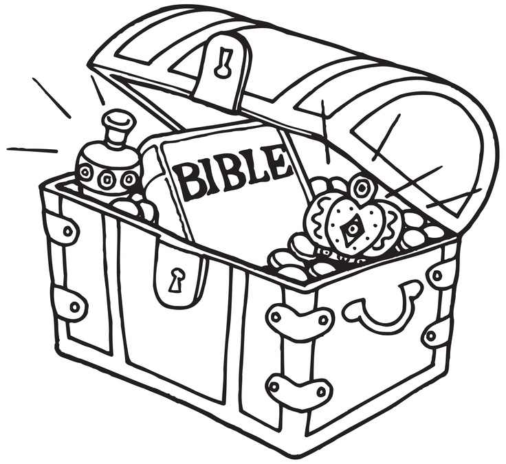 736x675 Hidden Treasure Bible Story Related Colouring Pictures