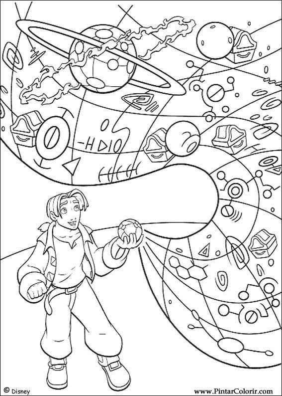 567x794 Drawings To Paint Amp Colour Treasure Planet