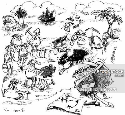 400x369 Treasure Map Cartoons And Comics