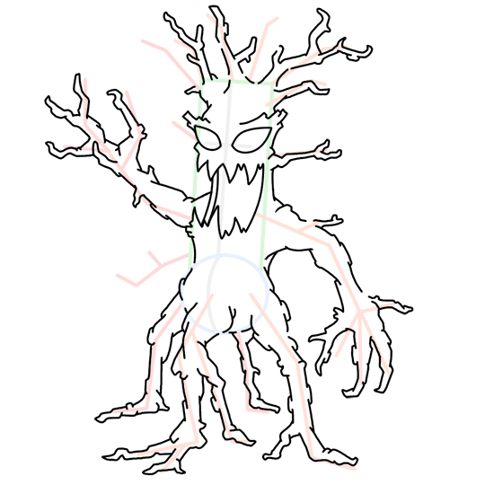 540x540 How To Draw Tree Monsters