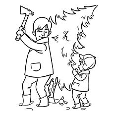 230x230 Top 35 Free Printable Christmas Tree Coloring Pages Online