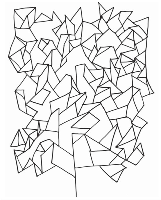 554x686 How To Draw A Geometry Tree Tangle