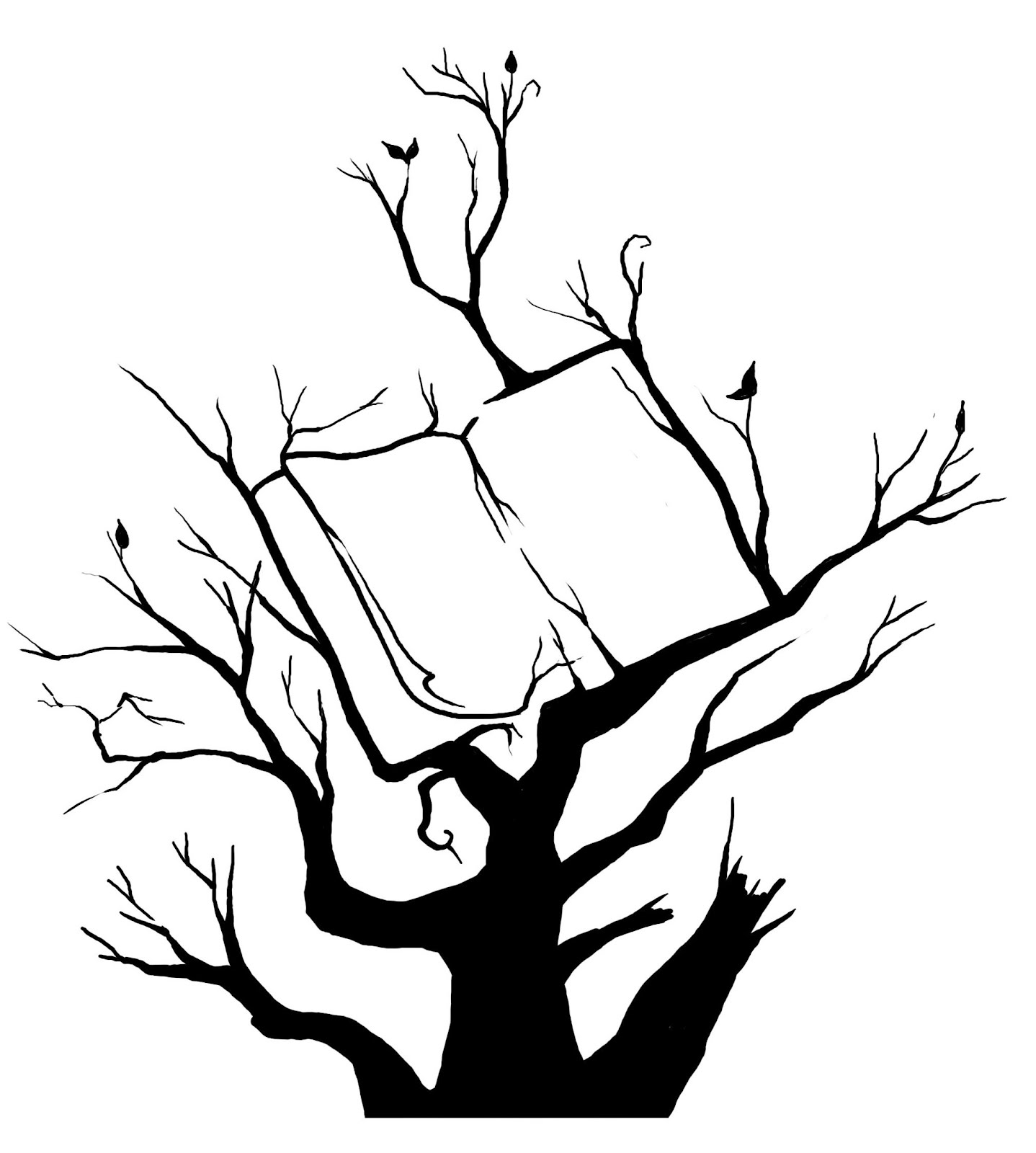1438x1600 Laura Trinder Illustration Tree And Tree