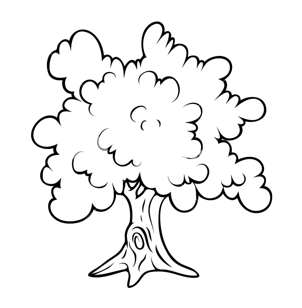 981x1000 Tree Drawing Royalty Free Stock Image