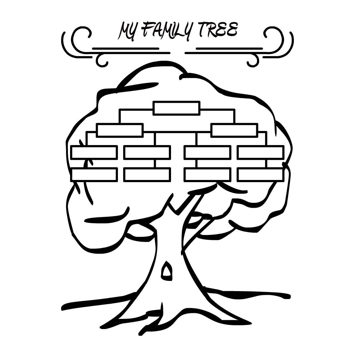 1150x1150 Best Family Tree Clipart