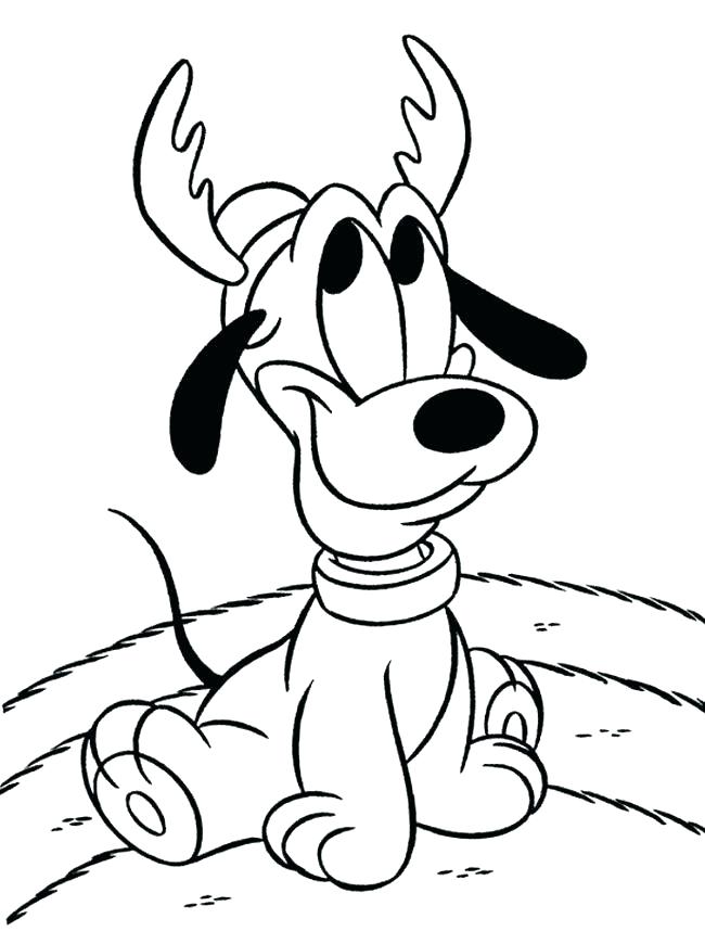 650x870 Christmas Coloring Pages For Kids Printable Easy Coloring Pages