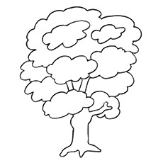 230x230 Top 25 Tree Coloring Pages For Your Little Ones