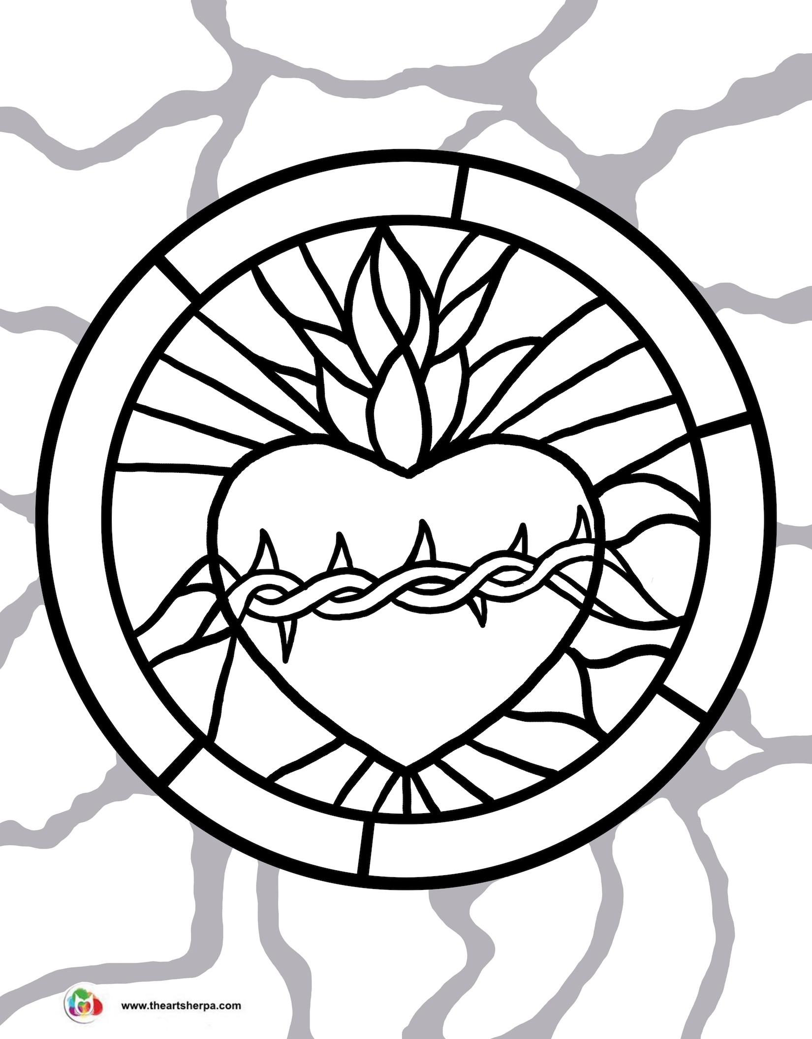 1650x2112 Nature Rainbow Tree Coloring Page For Kids Lovely Sacred Heart