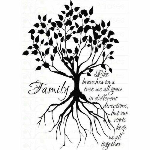 500x500 Silhouette Family Tree Tattoo
