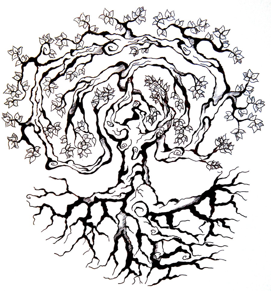 Tree Drawing Tattoo at GetDrawings Free download