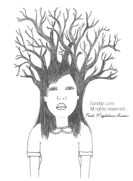 440x600 Soothing Tree Drawings In Watercolor And Ink Sundrip Art For Life