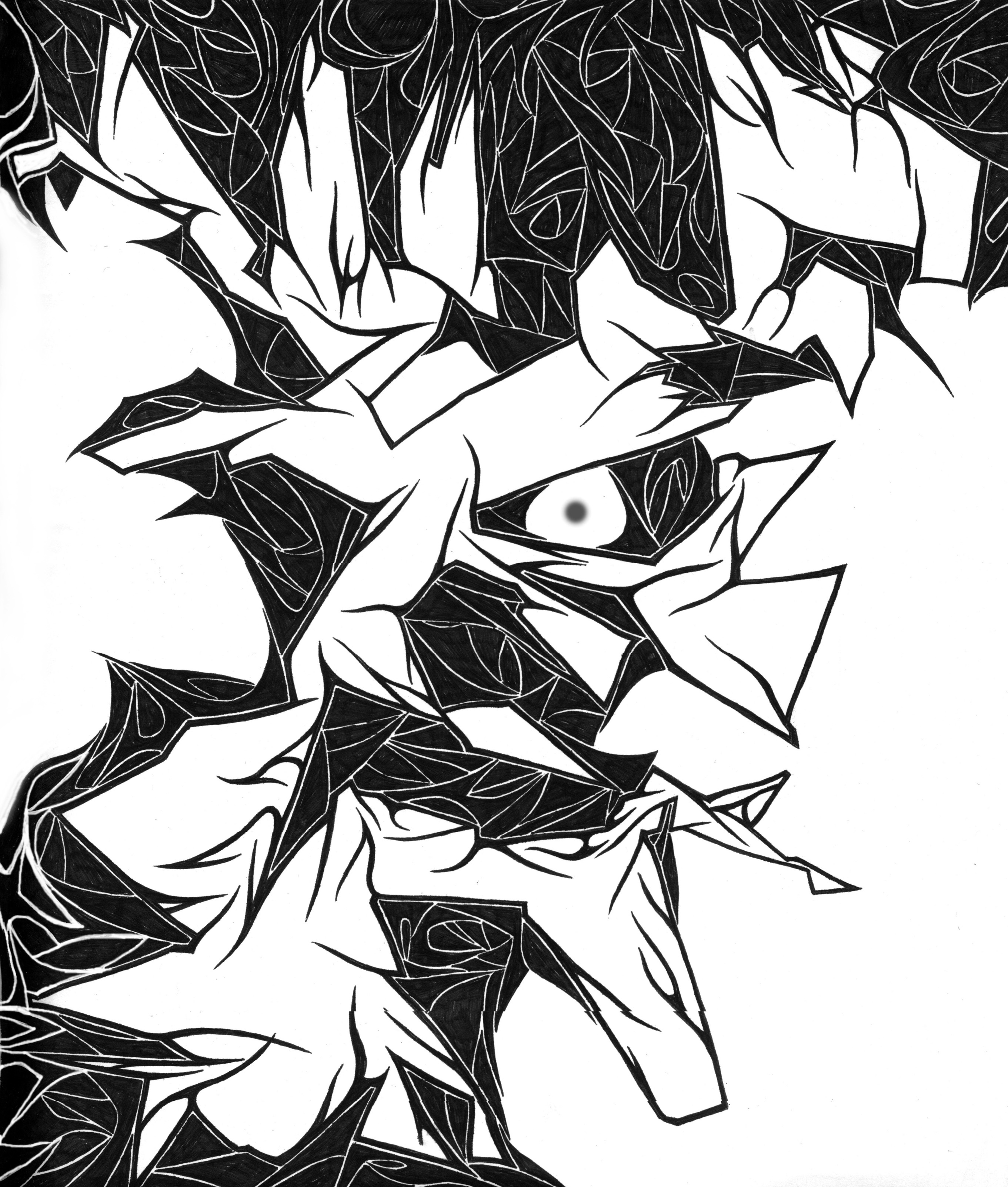 2722x3205 The Hidden Faces By Necroambulant