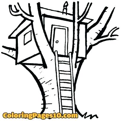 400x400 Treehouse Coloring Pages Synthesis.site
