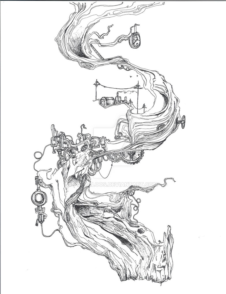 783x1021 Faraway Treehouse. By Pulpaloos