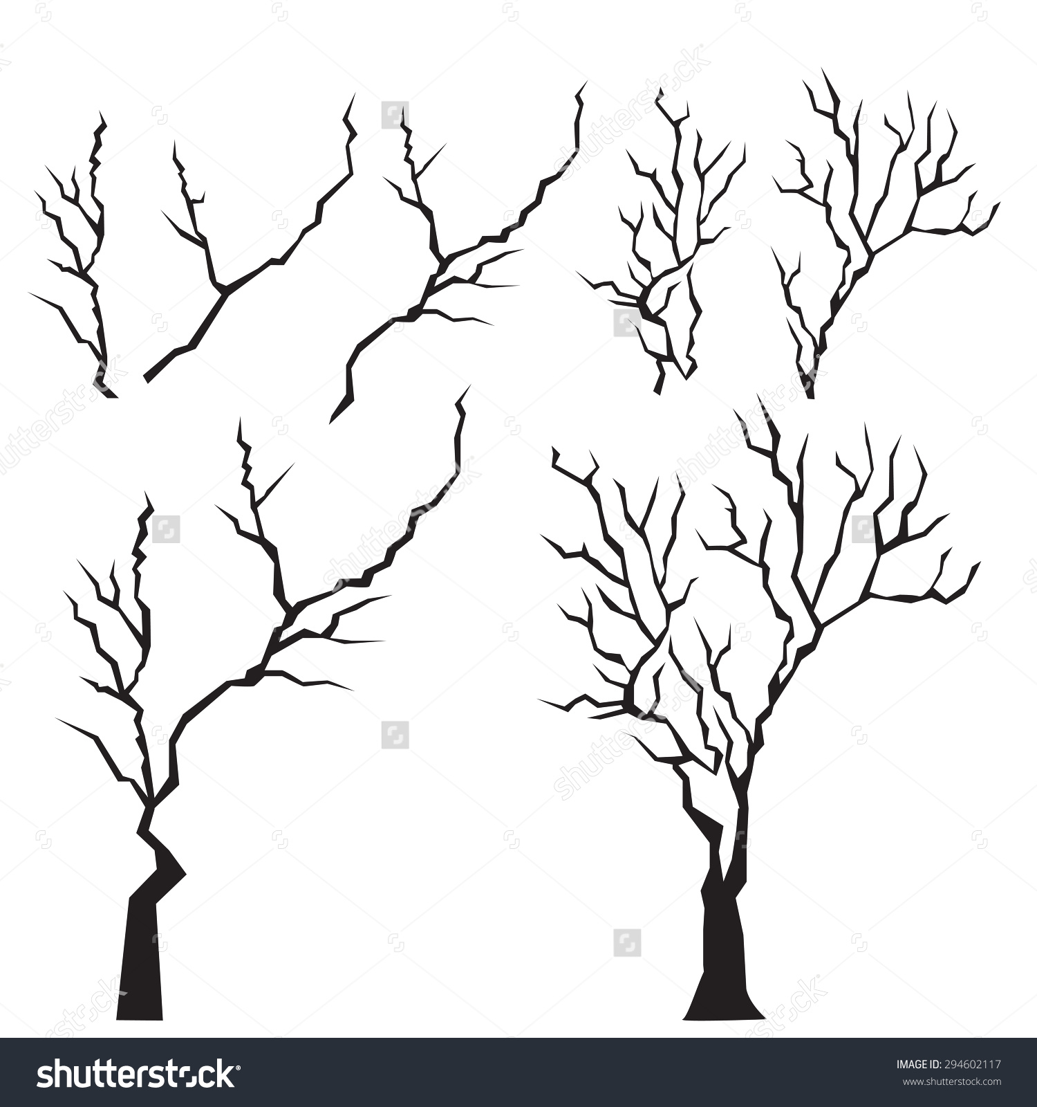 1500x1600 Branch Silhouette Clipart