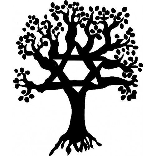 500x500 Jewish Tree Of Life Drawing