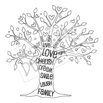 400x400 Tree Of Life (Digital Stamp)