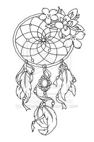 320x480 Color Dreamcatcher Tattoo